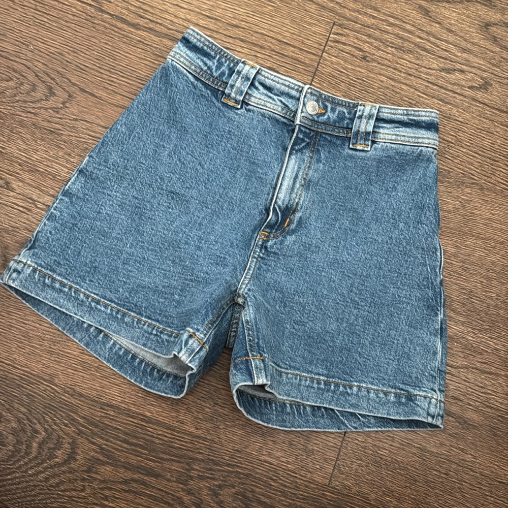 & Other Stories Blue Denim Shorts
